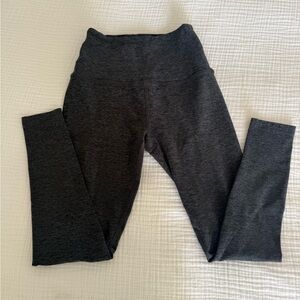 Beyond Yoga  Charcoal Heather Leggings - Heather Charcoal